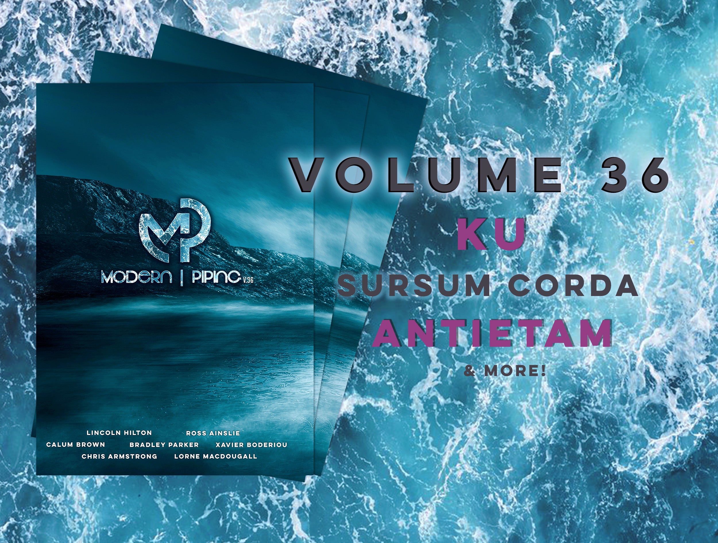 Volume 36 (Bagpipe Sheet Music Book) Modern Piping